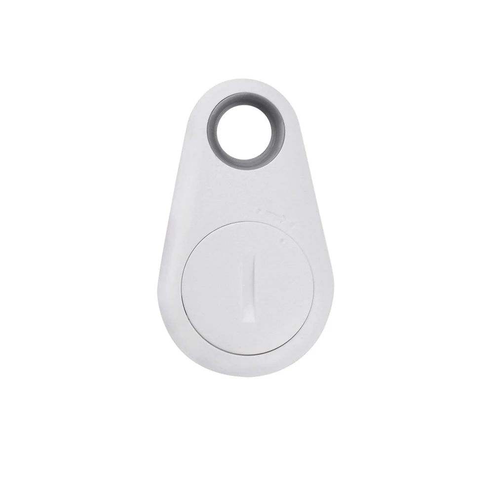 Белый Bluetooth Pets Smart Mini GPS Tracker Anti-Lost Recording Tracking Device Trackers Finder Equipment for Dog Cat Keys Wallet Bag - Цвет: Белый