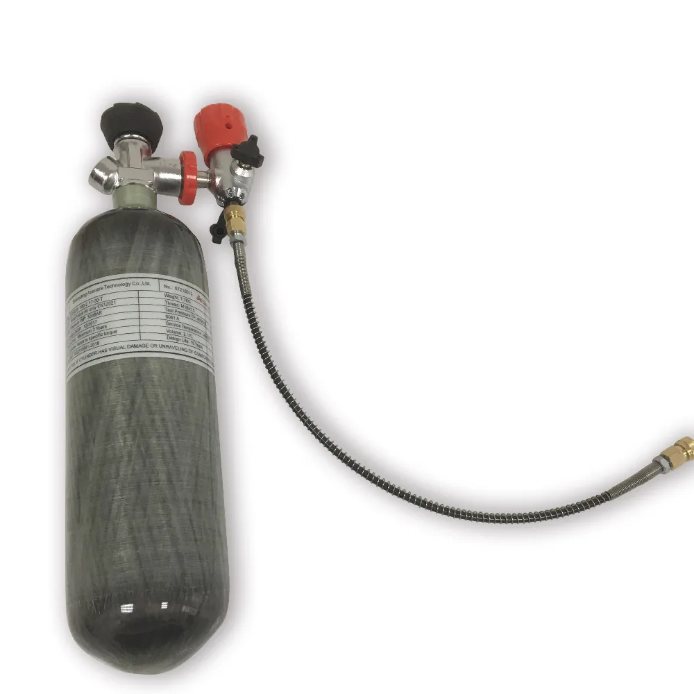 AC1217301 Пейнтбольная Pcp винтовка/Воздушный бак ВВС 2.17л сжатый воздух цилиндр