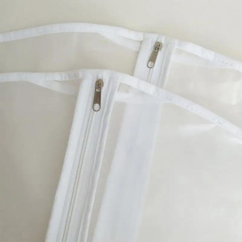 Новая Одежда Платье Костюм Крышка Сумки Толстый Пластик ясно пыле чехлы для