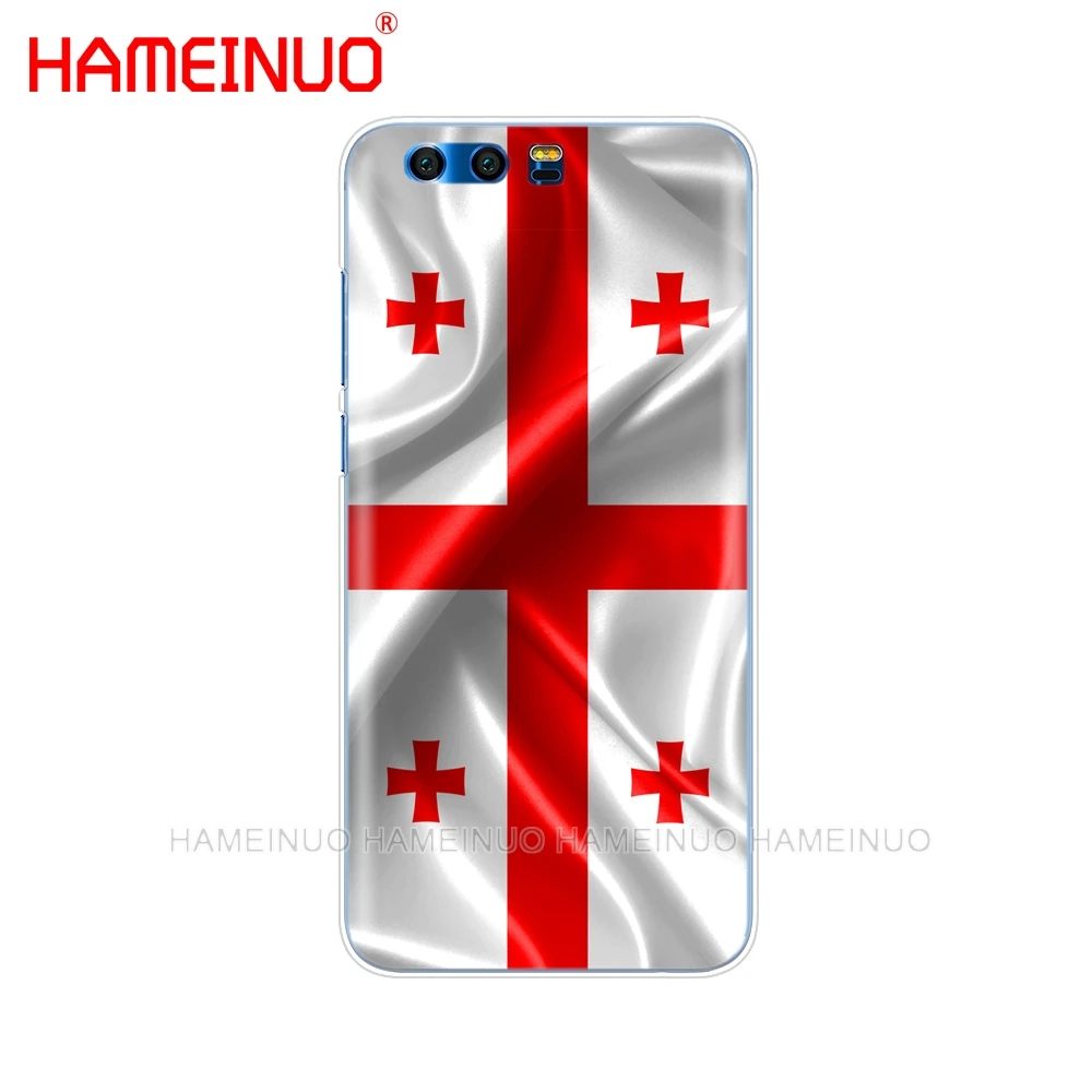 HAMEINUO грузинский Гранж флаг чехол для телефона Huawei Honor 10 V10 4A 5A 6A 7A 6C 6X 7X 8 9