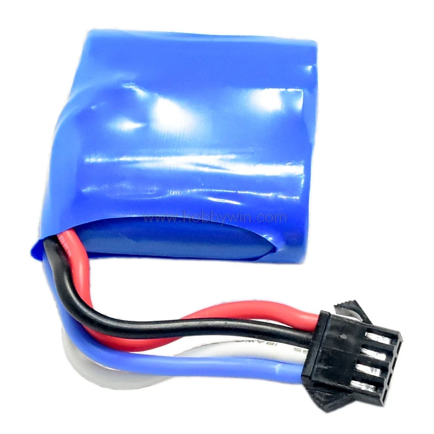UdiRC запасная аккумуляторная батарея 2x3 7 V 600mAh SM4P штепсельная Вилка для UDI001 RC