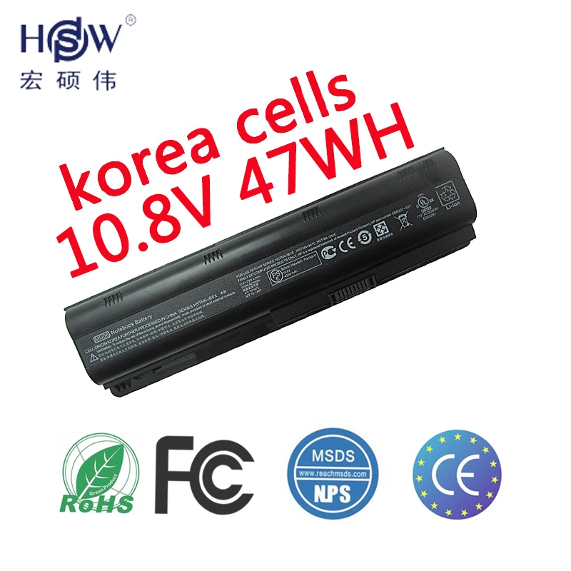 Батарея hsw для hp Pavilion DM4 DV3 DV5 DV6 DV7 G32 G42 G62 G56 G72 Presario CQ32 CQ42 CQ56 CQ62 CQ630 CQ72 MU06|battery for hp|battery