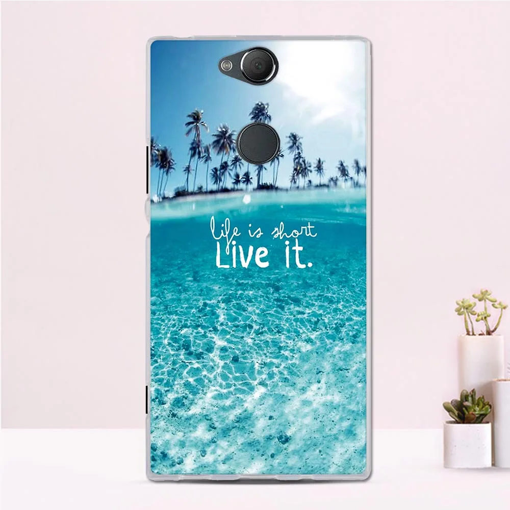 Чехлы для Sony Xperia XA2 Plus чехол из ТПУ XA3/XA3 Ультра силиконовый XZ3 XZ4 компактный