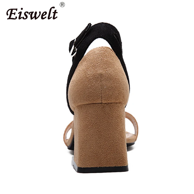 EISWELT/Новые летние женские туфли-лодочки модная женская обувь на высоком каблуке