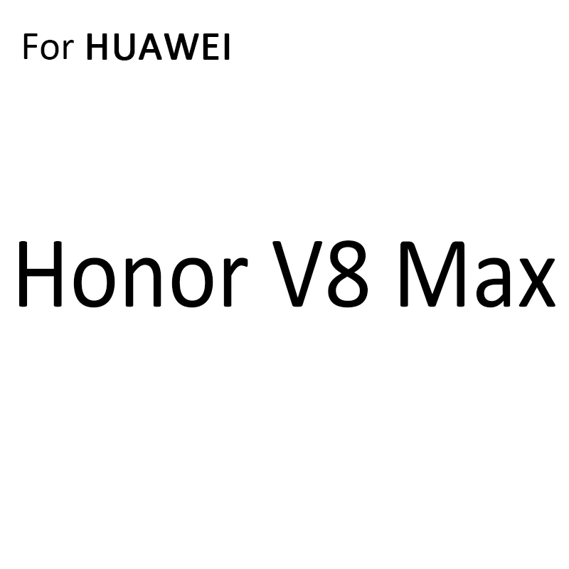 For Honor V8 Max Прозрачный силиконовый чехол для телефона с полным покрытием для HuaWei Honor 9X V9 8A 8C 8X8 S фотоаппаратов моментальной печати 7S 7A 7X 7C 7 6A 6C 6X6 8 Pro Max играть 3 3e глобальной ТПУ чехол - Цвет: For Honor V8 Max