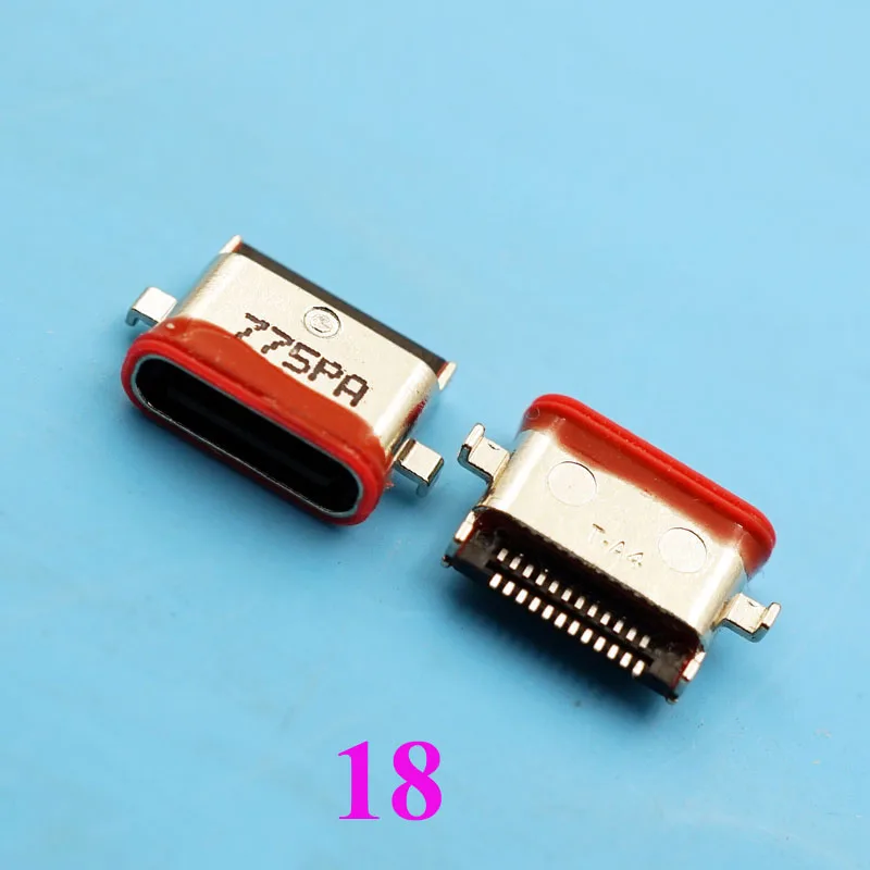 90 шт. Тип C 3 1 USB разъем питания мама микро SMT DIP порт зарядного устройства|port