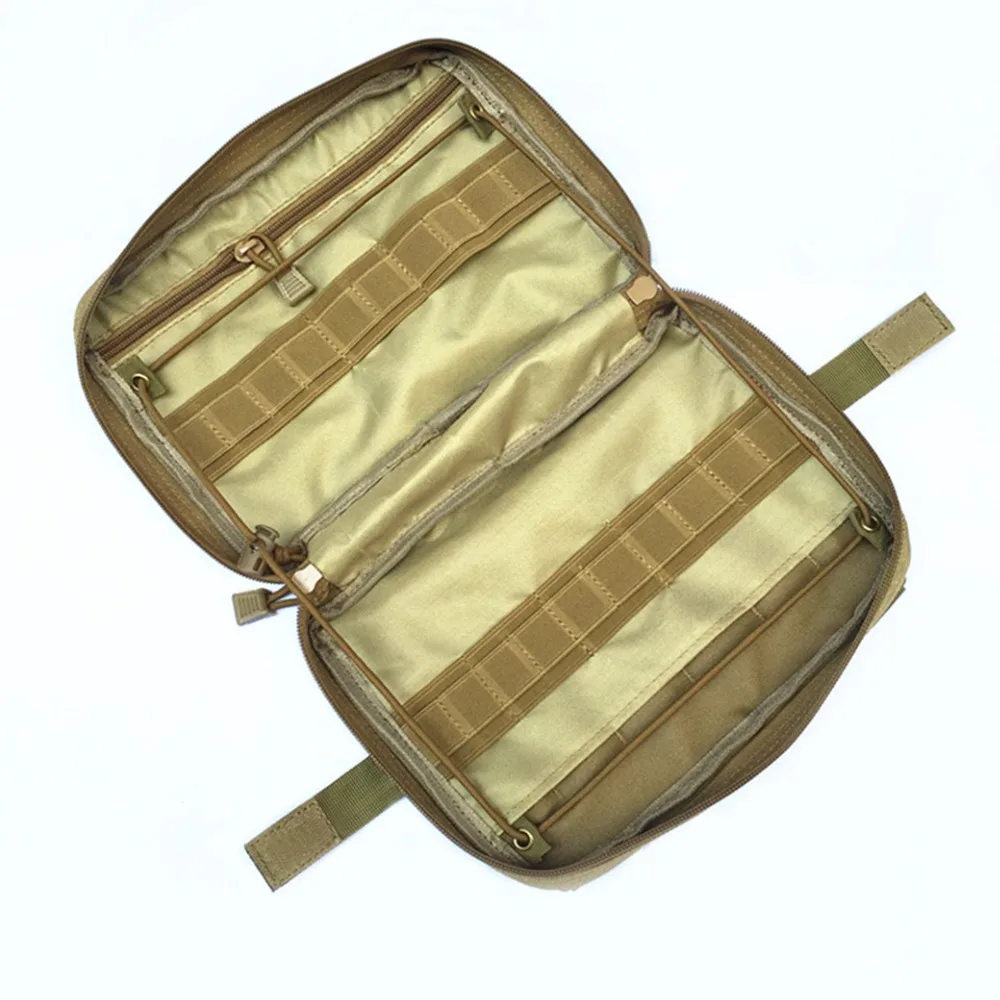 Тактическая Сумка Molle нейлоновая черная тактическая сумка большой органайзер