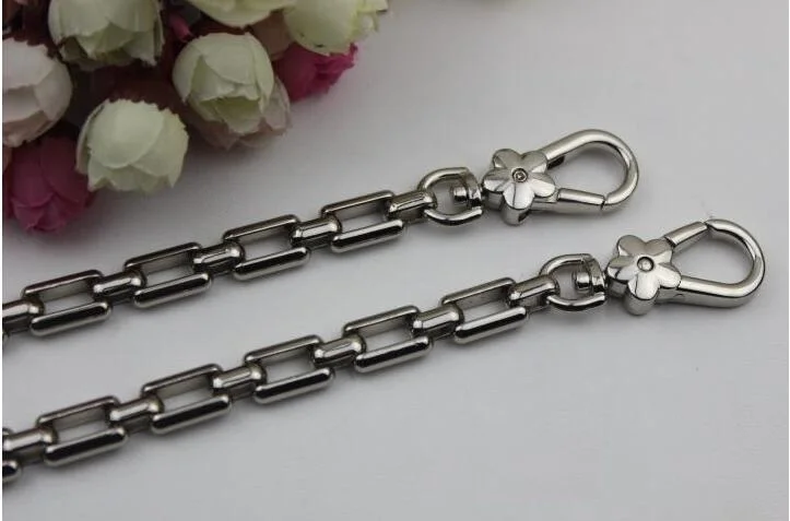 Золотистое, серебристое покрытие высокого класса DIY кожа 60 см сумка aglet цепь Соединительная Скоба декоративные аксессуары