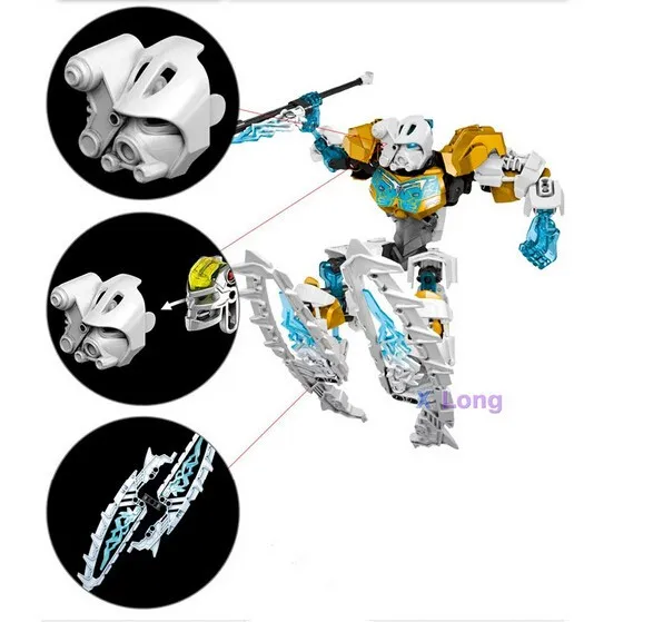 Бионикл маска света детская копака мастер Ice BIONICLE Building Block цифры Игрушечные