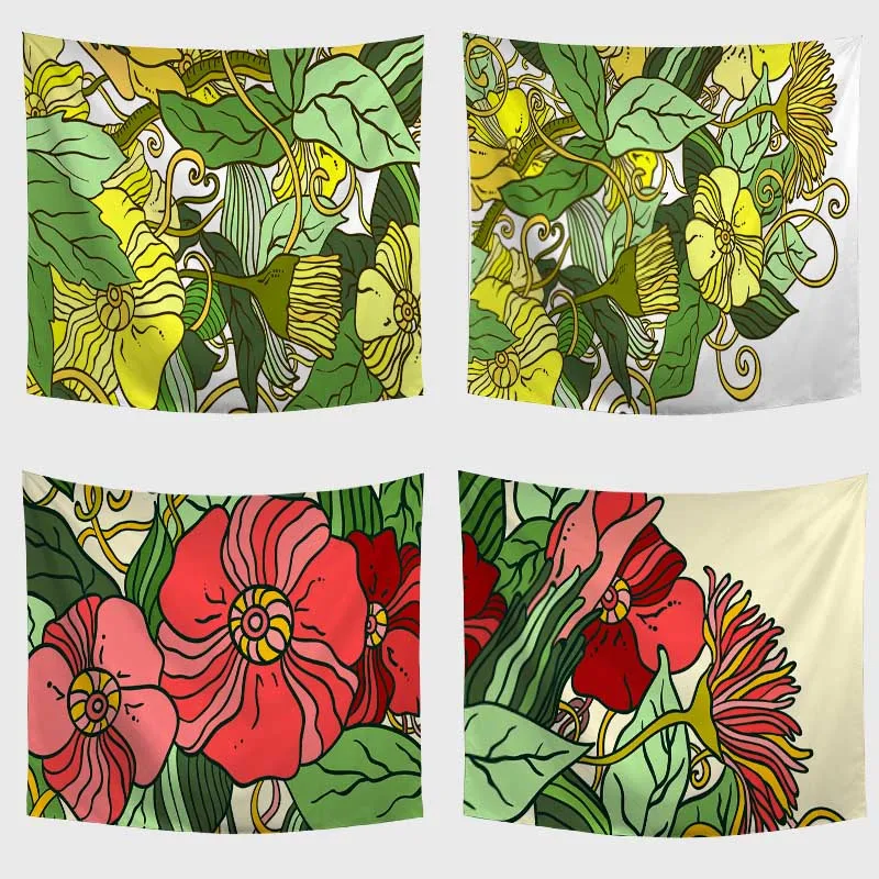 Домашний декор лаконичный эскиз рисунок Пейсли гобелен пляжное полотенце коврик