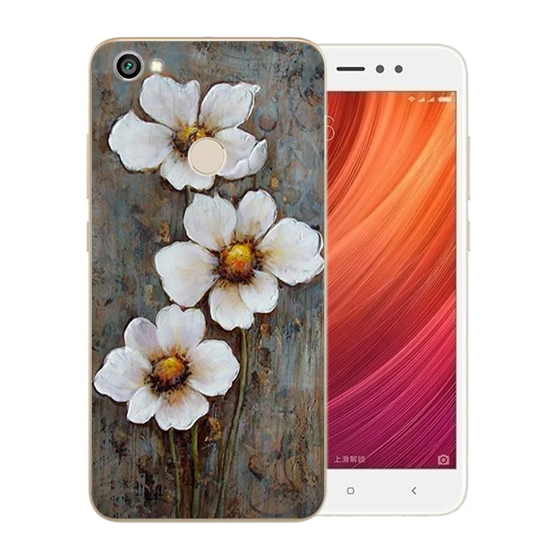 Чехлы для Xiaomi Redmi Note 5A Prime силиконовые чехлы с рисунком Ван Гога 5 дюйма телефонов