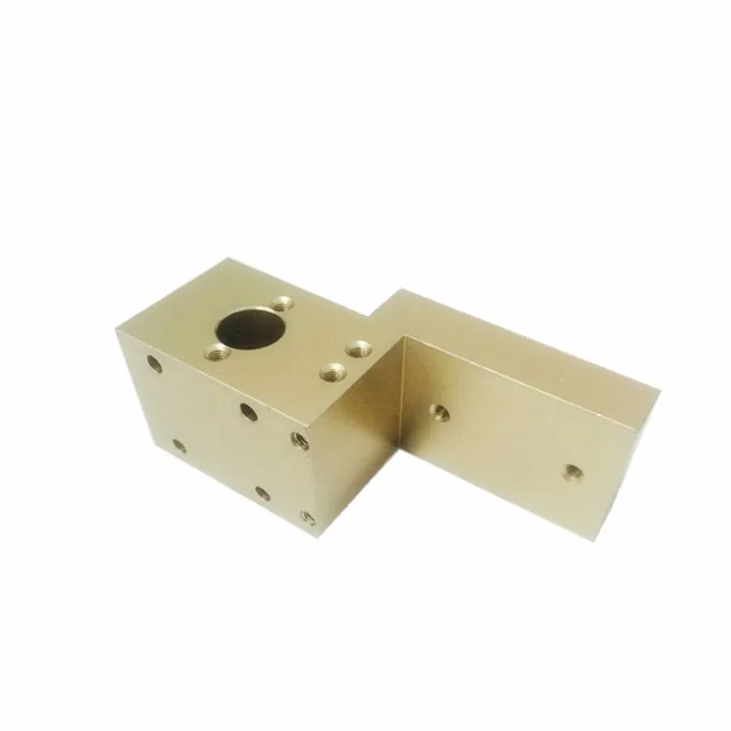 2016 3d принтер части i4 X оси алюминиевые 02 золотой|3d printer aluminum parts|parts printeraluminum parts |