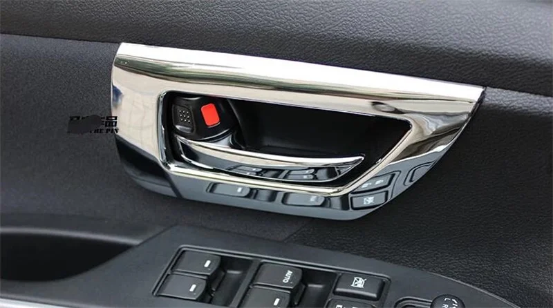 Для Suzuki 2014 2015 2016 SX4 S Cross ABS хромированный чехол для внутренней дверной ручки крышка