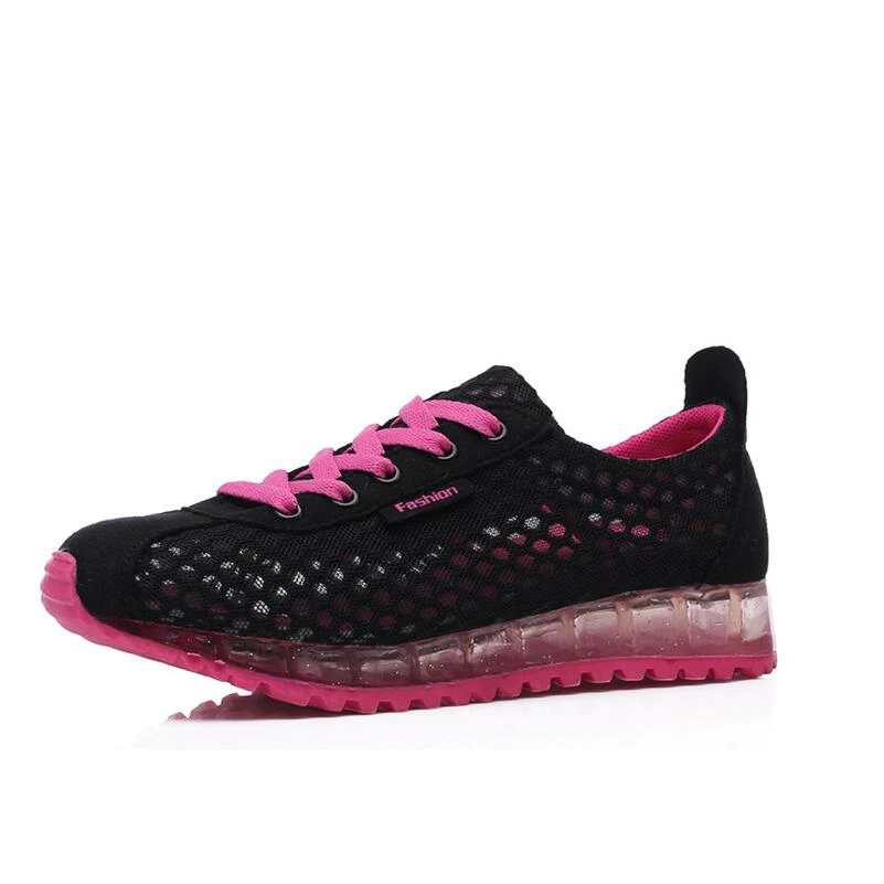 Newest Women Running Shoes Mesh Breathable Sneakers Trainer Sport 35-40 Size Height Increasing Air Candy colors | Спорт и