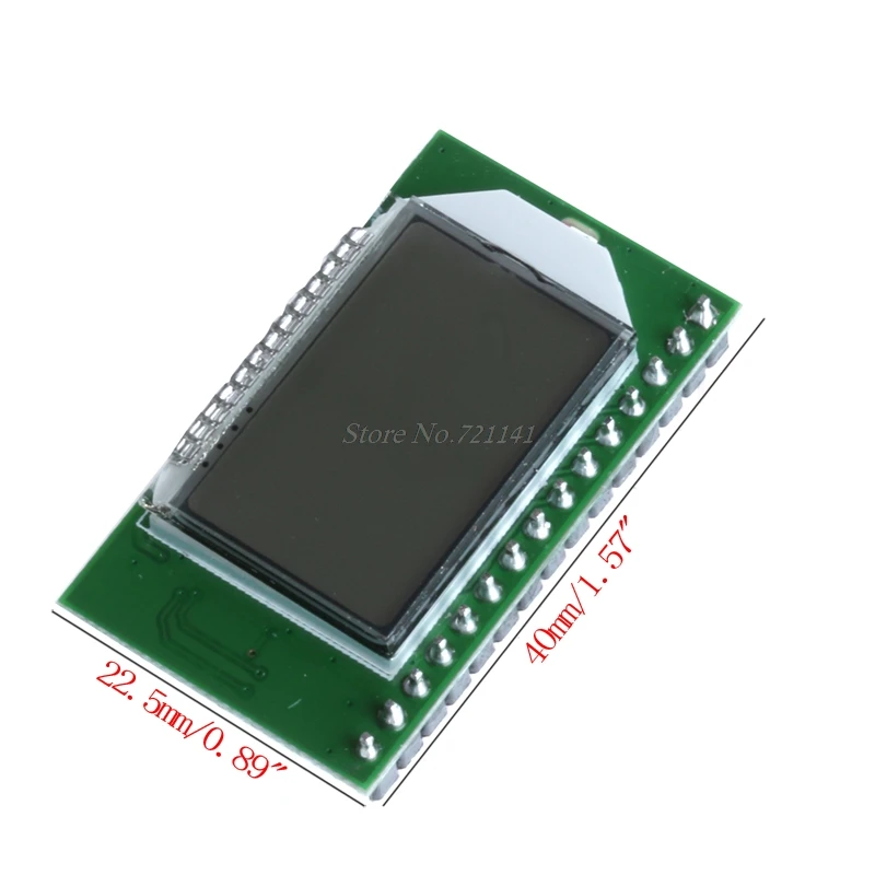 PLL LCD 87 108 МГц цифровой fm радиоприемник модуль беспроводной микрофон стерео Прямая