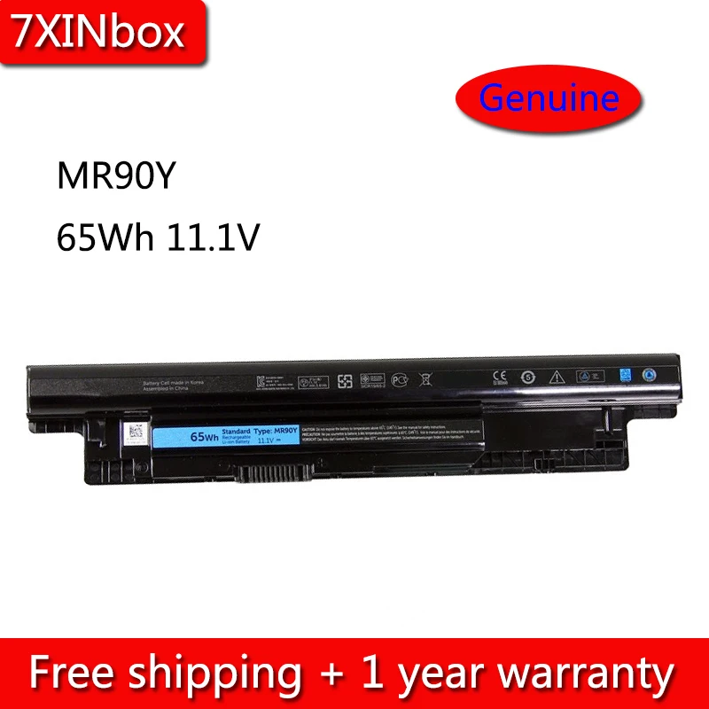 7 xinbox 65Wh 11,1 V MR90Y Батарея для Dell Inspiron 14 15R 17R 3421 5421 5437 5521 3540 G019Y 0MF69 6HY59 9K1VP 312-1392 312-1433