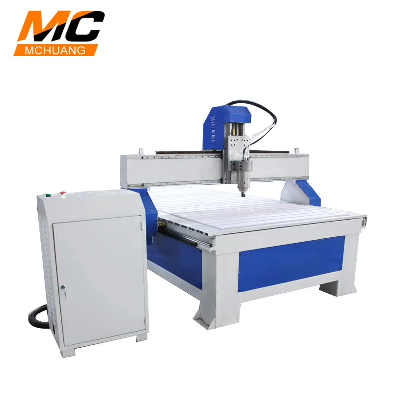 Mchuang 1325 кВт шпиндель с водяным охлаждением/шаговый двигатель/Ncstudio/3 оси ЧПУ маршрутизатор