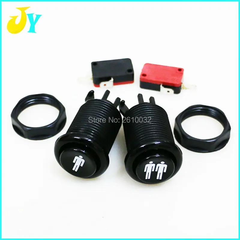 Аркадная Кнопка HAPP в американском стиле долговечная Многоадресная кнопка для