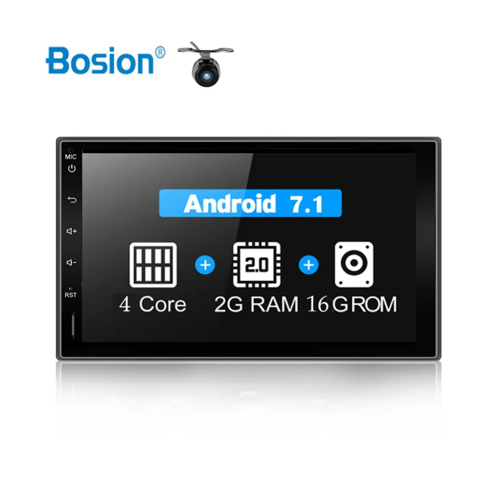 2G Android 7 1 dvd Радио gps навигация Универсальный стерео видео плеер 2 din Автомобильный
