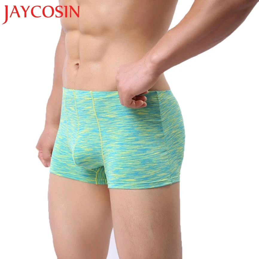 Нижнее белье JAYCOSIN Newly 2018 сексуальное мужское нижнее с дырками боксеры мешочком