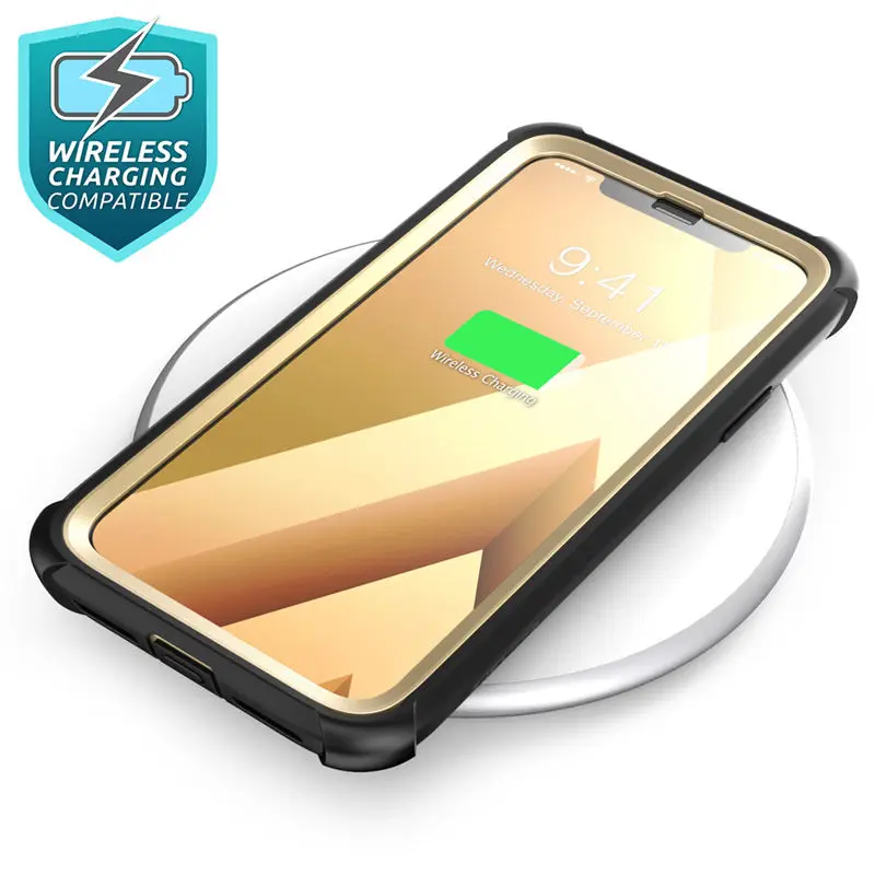 Для iphone XR чехол 6,1 дюймов i-Blason Ares серия полный корпус Прочный Прозрачный Бампер чехол со встроенной защитной пленкой