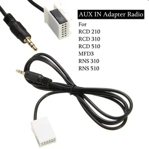 Автомобильный USB 3,5 мм AUX адаптер Радио MP3 плеер кабель для VWRCD210 310 510 MFD3 RNS 310 RNS 510 серии