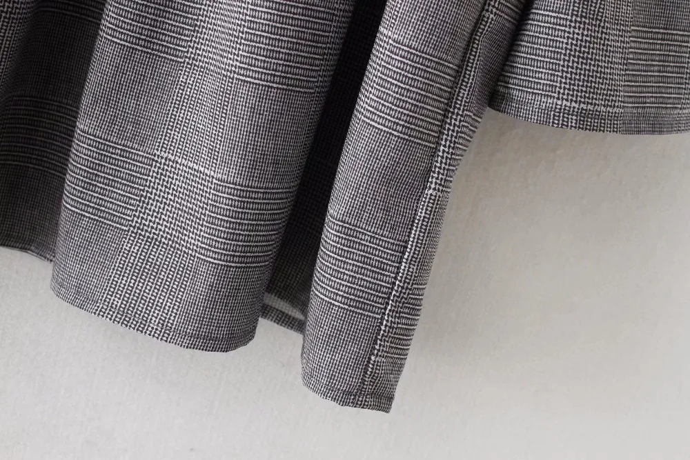 Платье H. SA женское повседневное плиссированное с длинным рукавом и бантом|dress