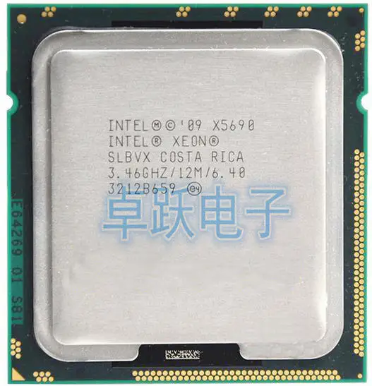 Процессор lntel X5690 шестиядерный процессор (3 46 ГГц/L3 = 12 м/130 Вт) разъем LGA 1366 (100%