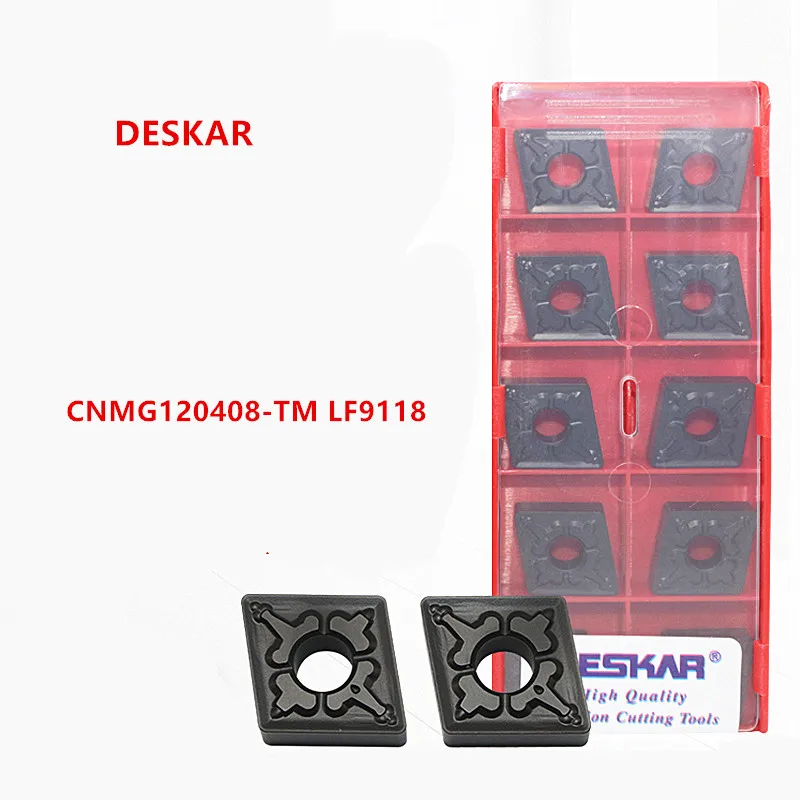 10P CNMG120404-TM/CNMG120408-TM LF9118 индексируемый поворотный инструмент вставки CNC карбида для стали