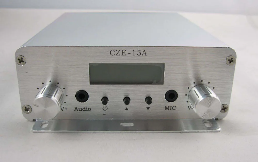Бесплатная доставка 15 Вт V1.0 FM стерео PLL трансмиттер вещания 87 5 108 МГц|broadcast transmitter|fm