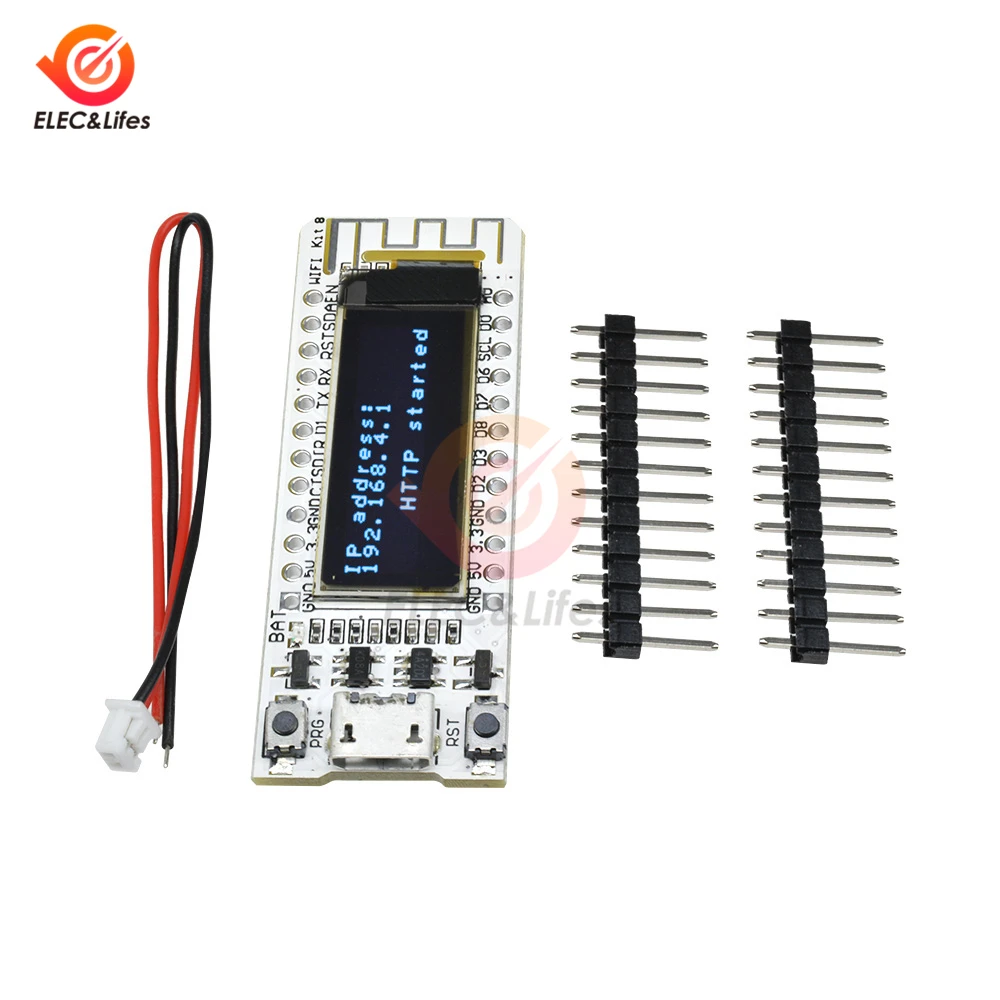 0,96 дюймовый синий oled-дисплей CP2014 ESP8266 wifi беспроводной Интернет вещей макетная плата esp 8266 для Arduino NodeMCU IOT
