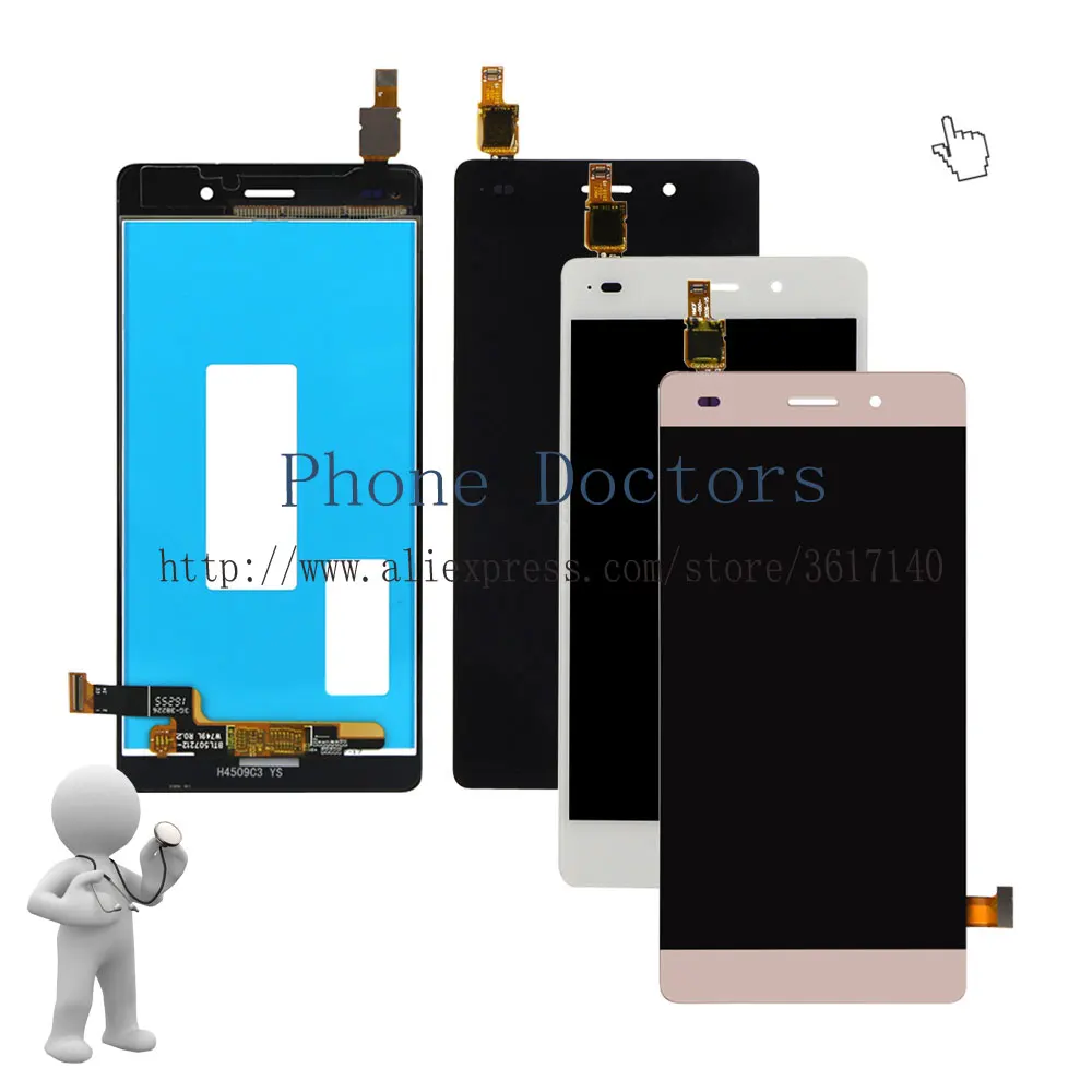 5.0 ''Новый Полный ЖК дисплей + Сенсорный экран планшета Ассамблеи для Huawei P8 Lite ale