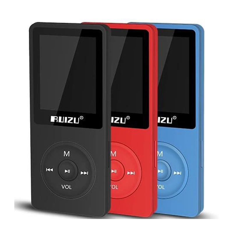 RUIZU X18 Bluetooth спортивные MP3 плеер с 8 г дой-Пак playing130Hours высокого качества без потерь Регистраторы FM для говорить