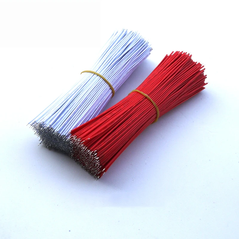 Перемычка Женская-женская с двойной головкой 100 мм 22AWG электронный провод Dupont Line 20