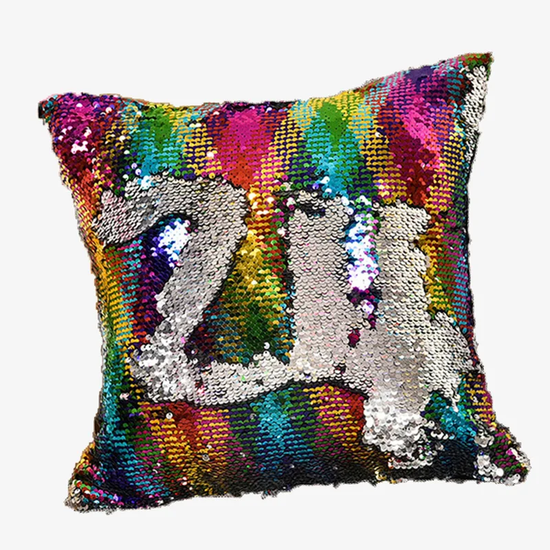 1 шт. наволочки с блестками для дивана и автомобиля подушки coussin домашнего