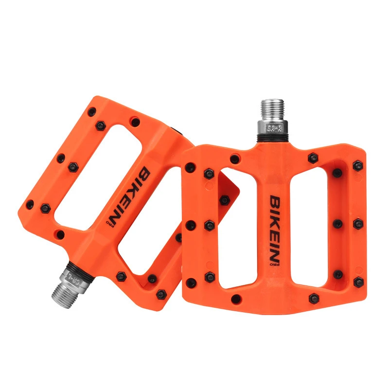 Best-selling Mountain Bike Bicycle Accessories Pedal High Quality Nylon Fiber Bearing Pedals Palin Anti-skid | Спорт и развлечения