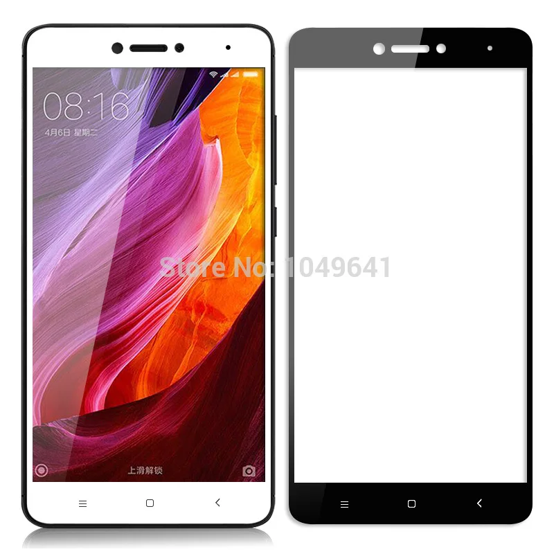 Полноэкранное закаленное стекло для Xiaomi Redmi Note 4 глобальная версия 4X/Redmi 4X64 GB