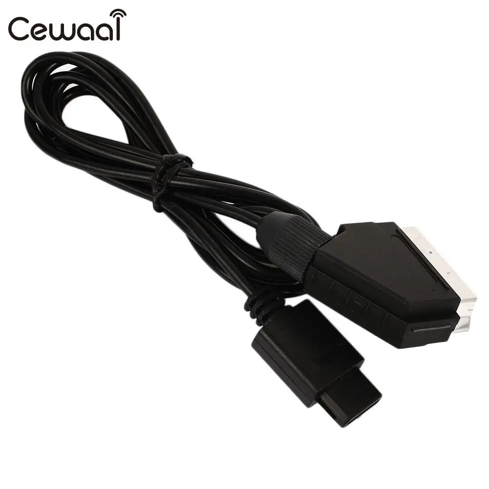 PAL разъем SCART RGB кабель провода Питание видео игры для SNES N64 гэйм умная