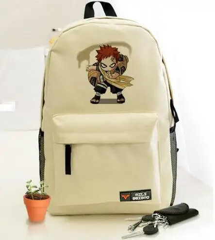 Наруто Саске Печать Рюкзак Аниме Наруто Холст Рюкзаки Школа Bookbags Модный Путешествовать Спорт Уличный Кемпинг - Цвет: Style 11