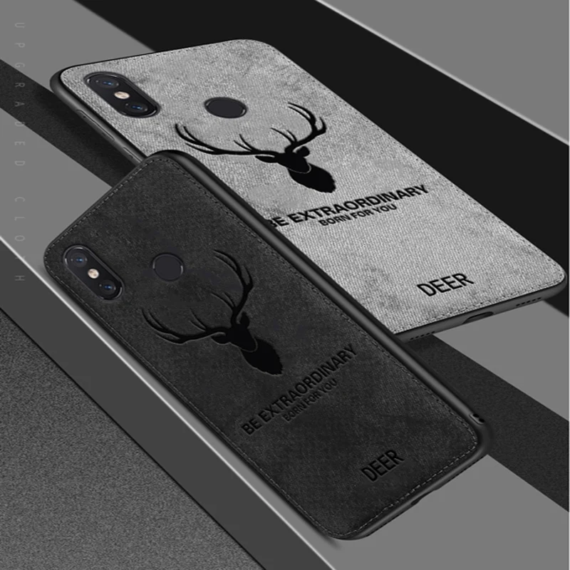 Чехол для Xiaomi Redmi S2 чехол мягкая силиконовая рамка тканевый задней панели S 2 чехлы