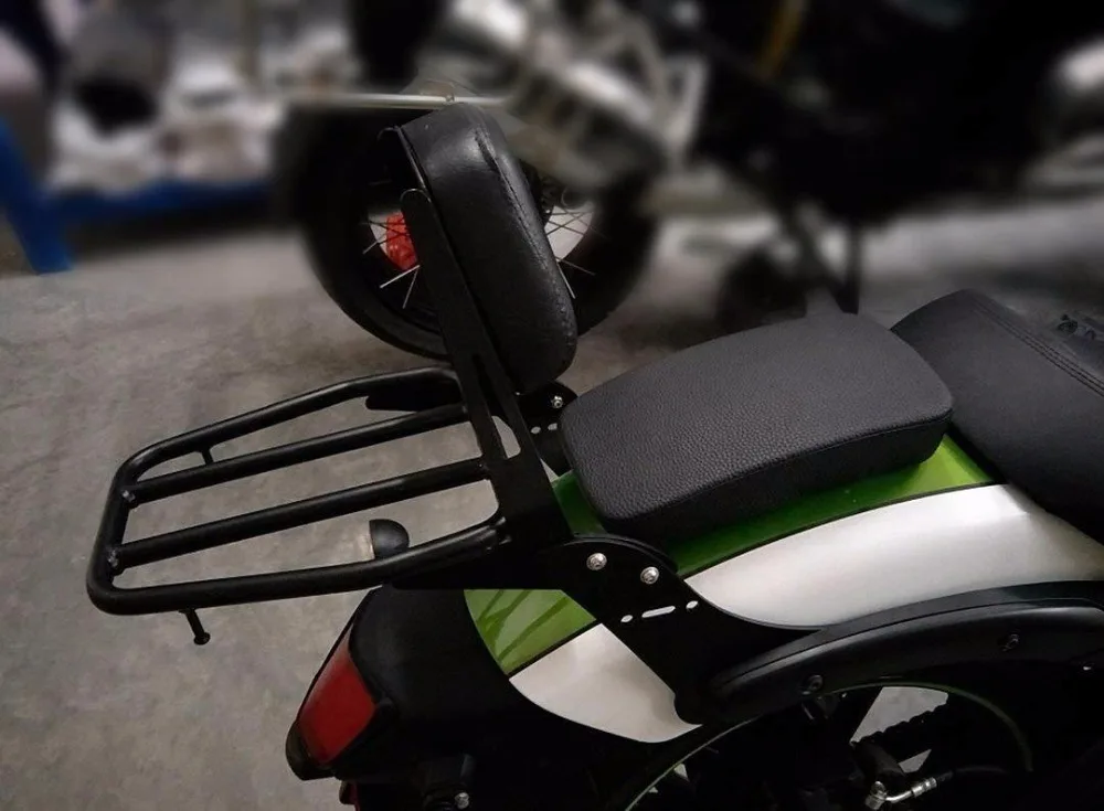 Спинка Сисси Бар + багажная стойка для Kawasaki Vulcan S VN EN 650 VN650 2015 18|Сиденья и скамейки| |