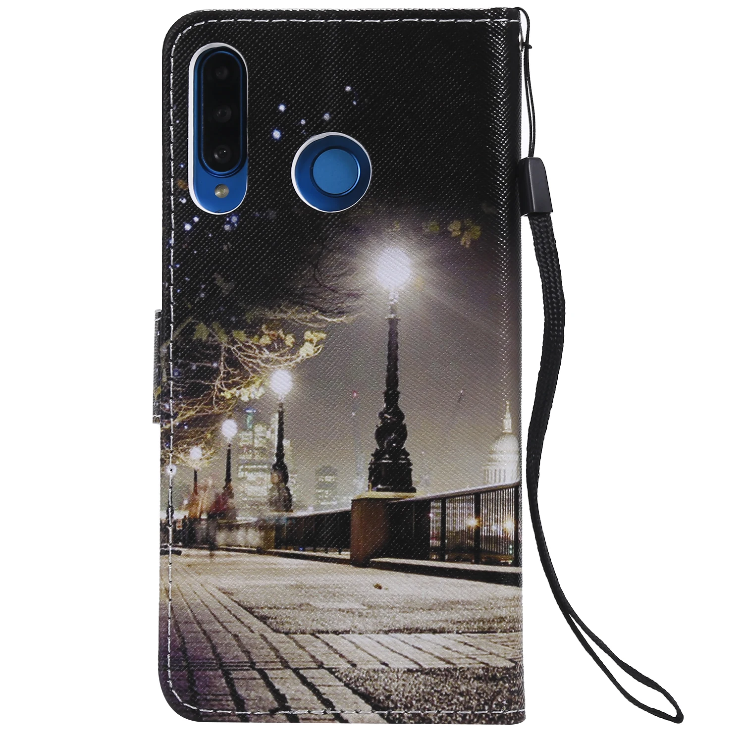 P30lite кожаный чехол для Pouzdro huawei P30 lite чехол для huawei P 30 P30 Pro P30Pro Coque мультяшный бумажник флип чехол для телефона