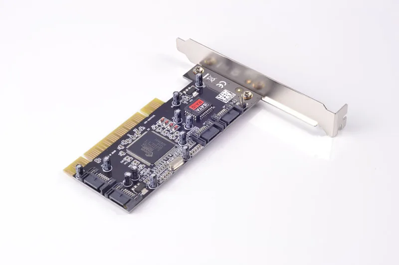PCI 4 порта внутренняя SATA Raid карта чипсет SIL3114 для Silicon 0 1 5 10|sata raid|raid cardsata raid card |