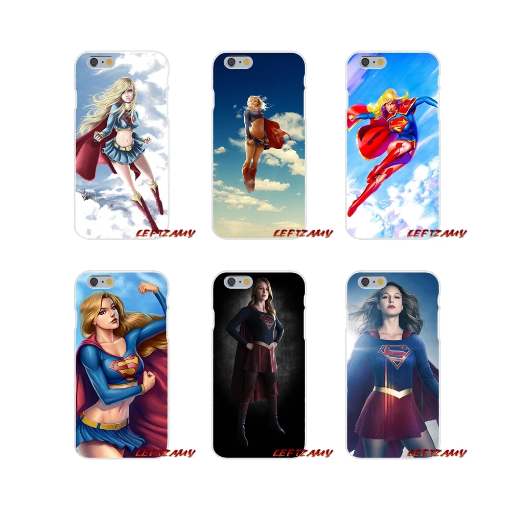 Прозрачный термополиуретановый чехол модные ” “ Супергерл ”DC комиксы