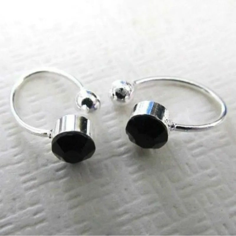 Женские серьги гвоздики из нержавеющей стали 2 шт./компл.|Серьги-клипсы| |