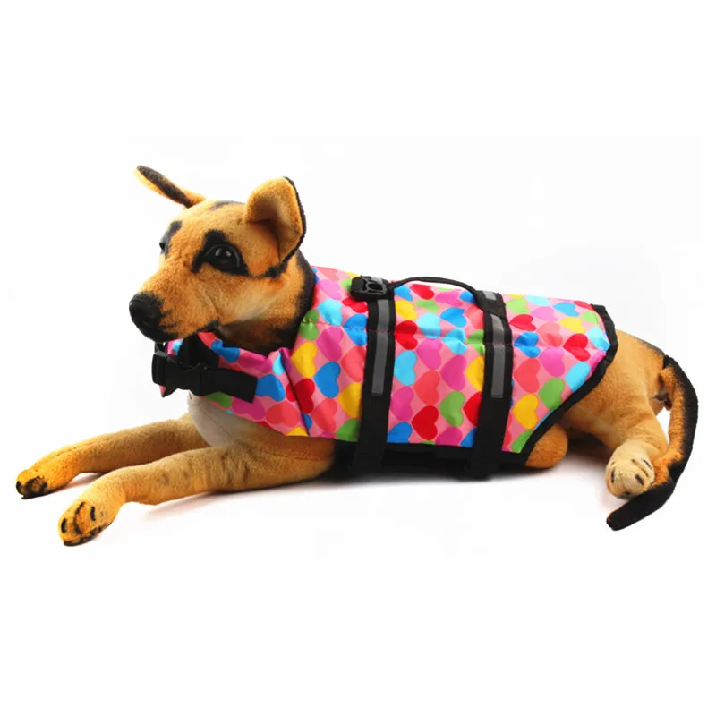 Одежда для плавания собак с защитой от потери спасательный жилет купальный