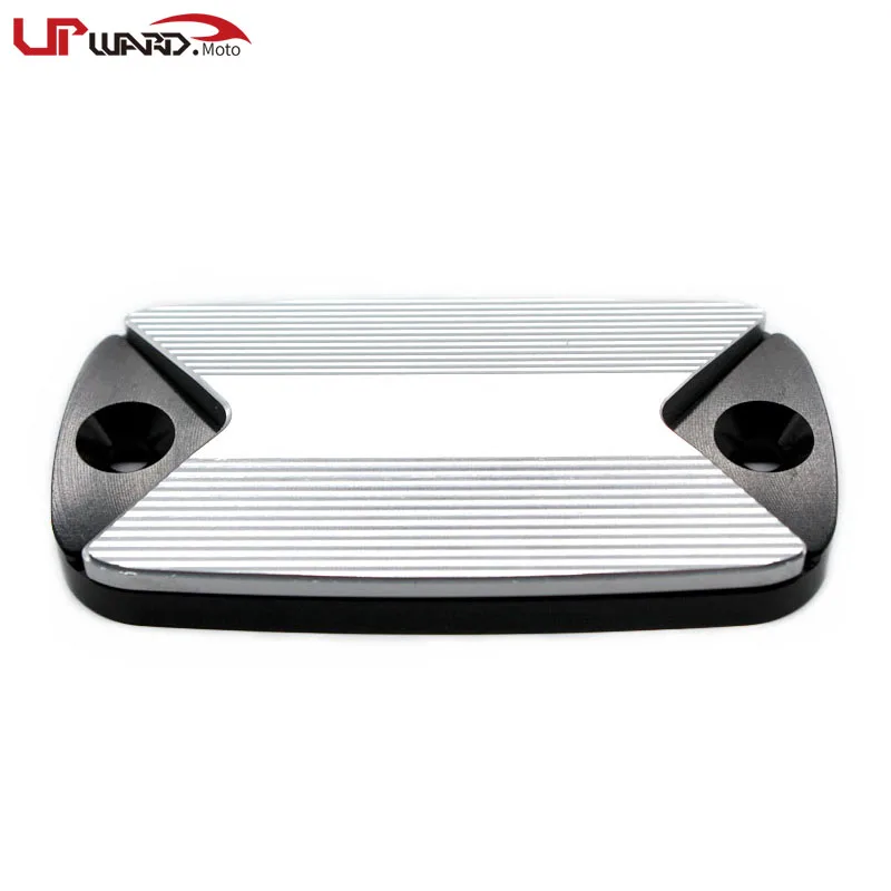 1 pcs of Silver Для kycco xciting 400 S400 XCITINGS400 мотоциклетная Передняя Тормозная жидкость Крышка Резервуара крышка с логотипом - Цвет: 1 pcs of Silver