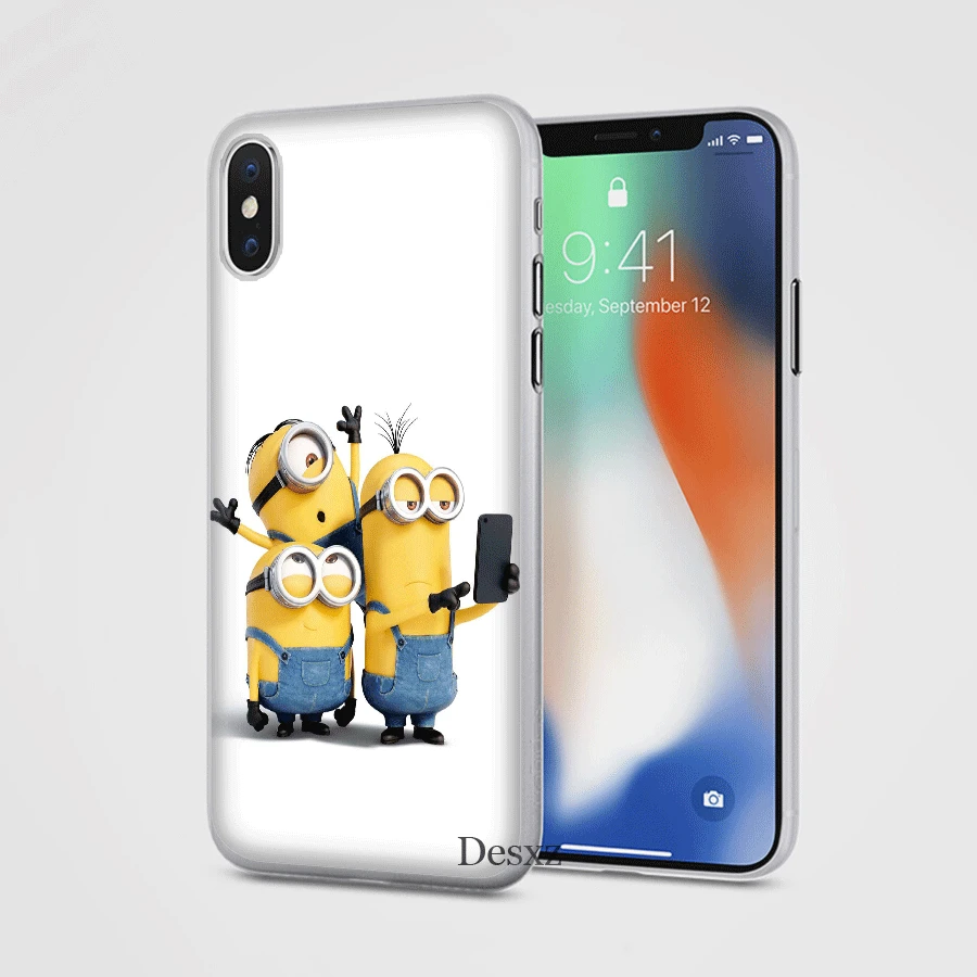 Мобильный телефон чехол для iPhone 7 8 Plus 11 Pro XR X XS Max 5 5s SE 6 6s Чехол Миньоны мой Единорог