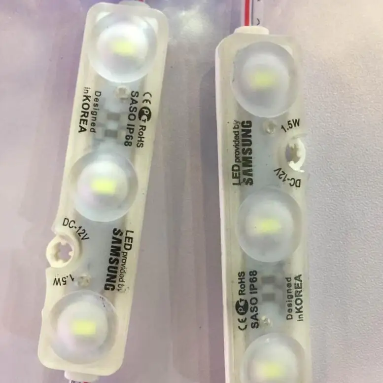 NEW Ultrasonic Welding Injection Led Module 5730 SMD IP67 Led Module With Lens,samsung Led Module Design By Korea
NEW Ultrasonic Welding Injection Led Module 5730 SMD IP67 Led Module With Lens,samsung Led Module Design By Korea