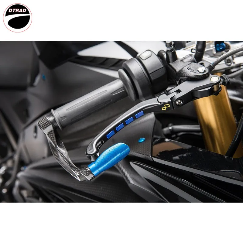 Мотоцикл углеродного сцепные рычаги протектор гвардии гонки Street ZX10R Z750 800 900 1000